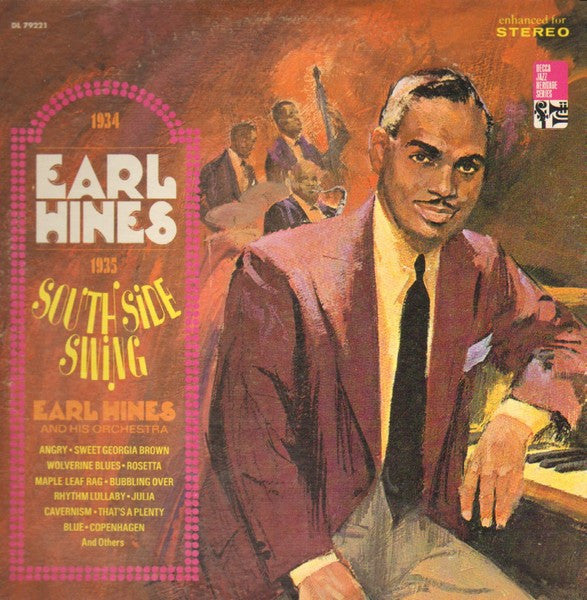 Earl Hines And His Orchestra – South Side Swing (1934 - 1935) LP