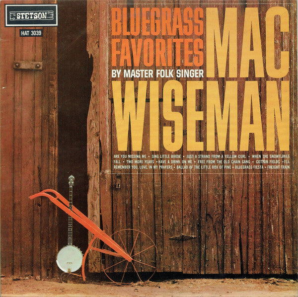Mac Wiseman – Bluegrass Favorites LP
