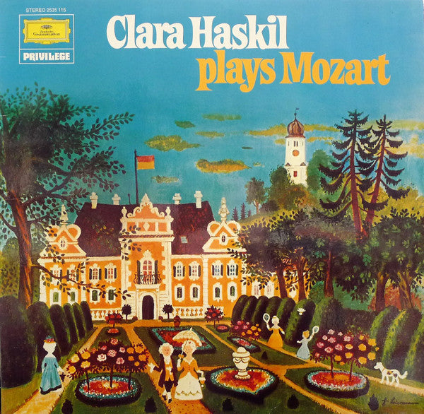 Clara Haskil - Plays Mozart LP
