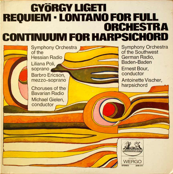 György Ligeti – Requiem / Lontano / Continuum LP