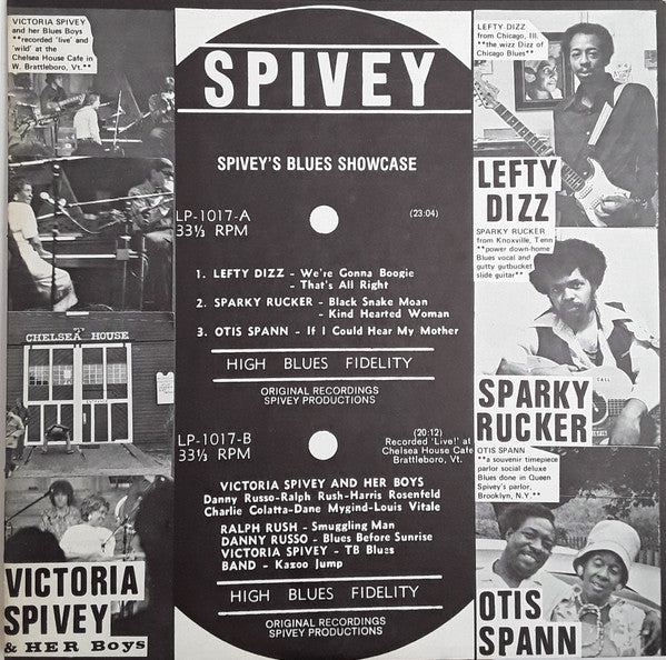 Various - Spivey's Blues Showcase LP