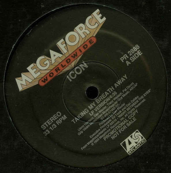 Icon – Taking My Breath Away 12"