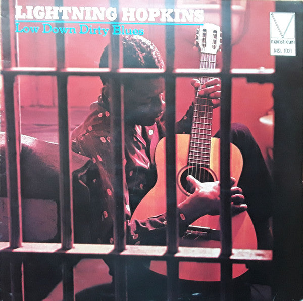 Lightnin' Hopkins – Low Down Dirty Blues ( White Label Promo) LP