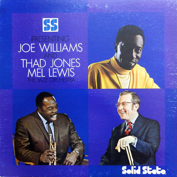 Joe Williams, Thad Jones, Mel Lewis – Presenting Joe Williams And Thad Jones, Mel Lewis, The Jazz Orchestra LP