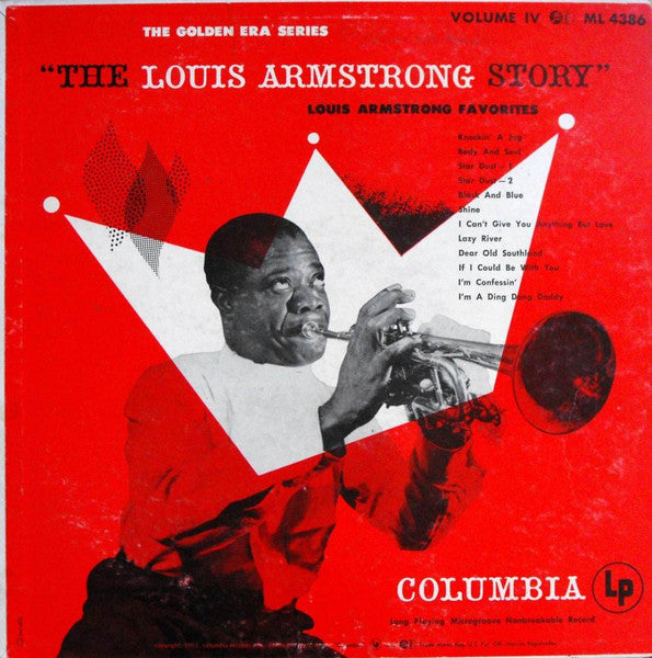 Louis Armstrong – The Louis Armstrong Story, Vol IV: Louis Armstrong Favorites (mono) LP