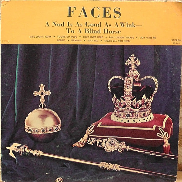 Faces – A Nod's As Good As A Wink...To A Blind Horse LP