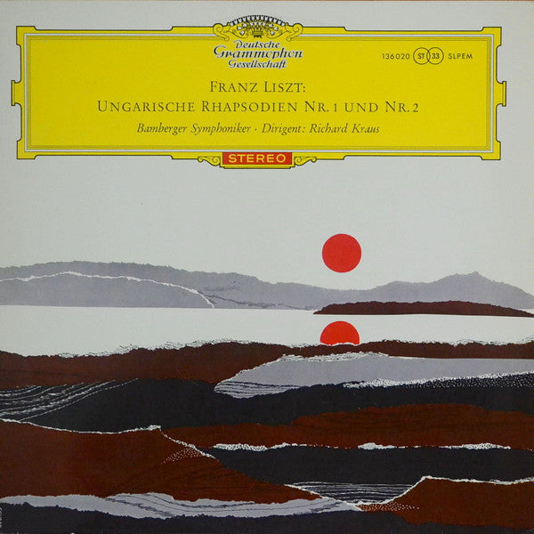 Liszt / Grieg / Bamberger Symphoniker / Richard Kraus – Ungarischen Rhapsodien Nr. 1 Und Nr. 2 / Peer-Gynt-Suiten Nr. 1 Und Nr. 2 LP