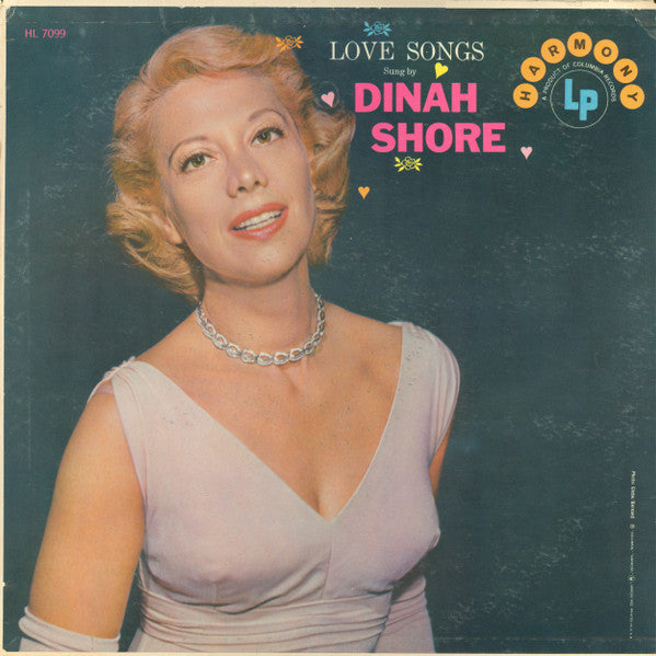 Dinah Shore - Love Songs LP