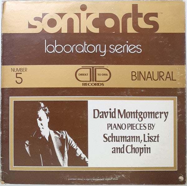 David Montgomery – Piano Pieces By Schumann, Liszt And Chopin LP
