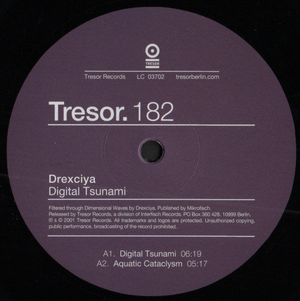 Drexciya – Digital Tsunami LP