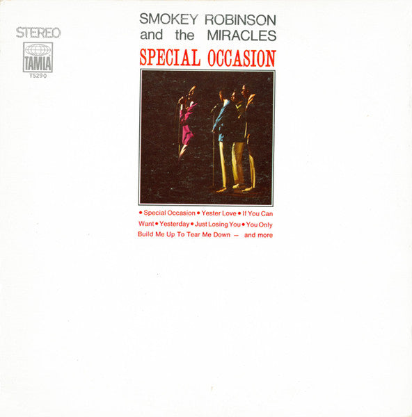 Smokey Robinson and the Miracles - Special Occasion LP