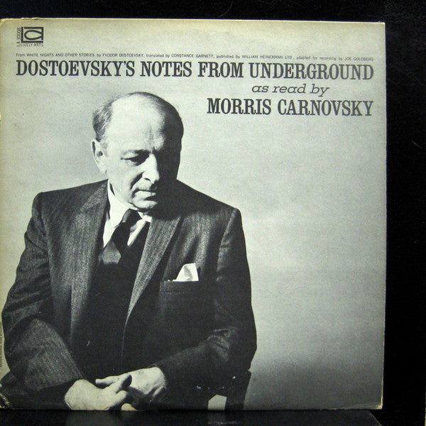 Dostoevsky / Morris Carnovsky - Dostoevsky's Notes From Underground LP