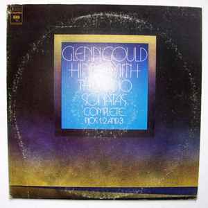 Glenn Gould – Hindemith The Piano Sonatas Complete Nos 1, 2, And 3 LP