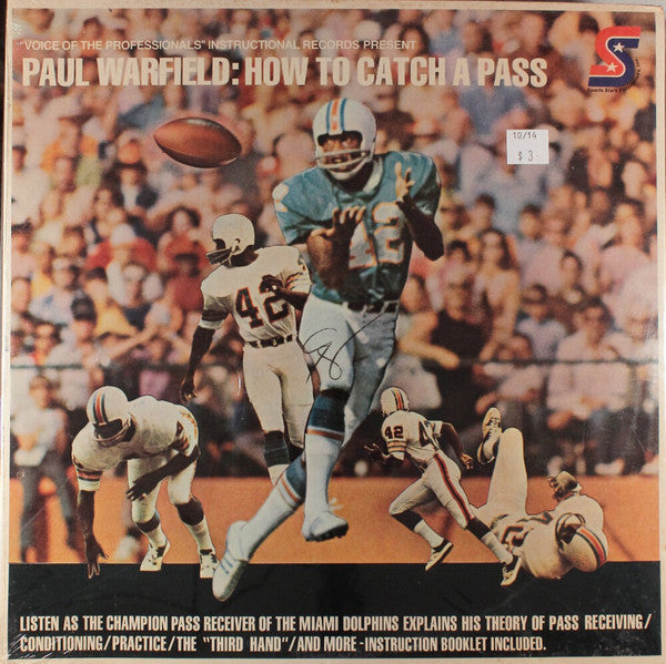 Paul Warfield – How To Catch A Pass LP