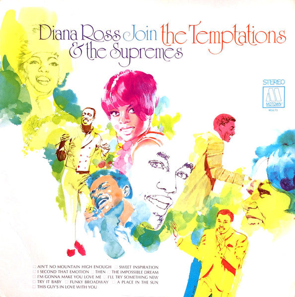 Diana Ross / The Supremes / Temptations – Diana Ross & The Supremes Join The Temptations LP