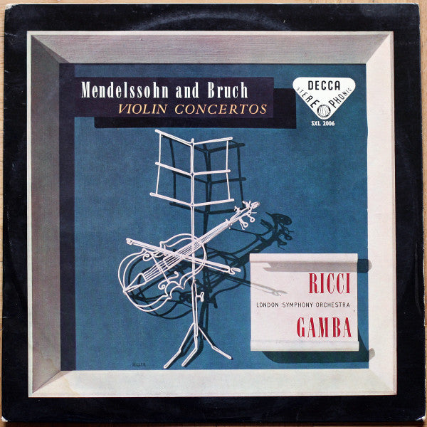Mendelssohn, Bruch, / Ricci, London Symphony Orchestra – Violin Concertos LP