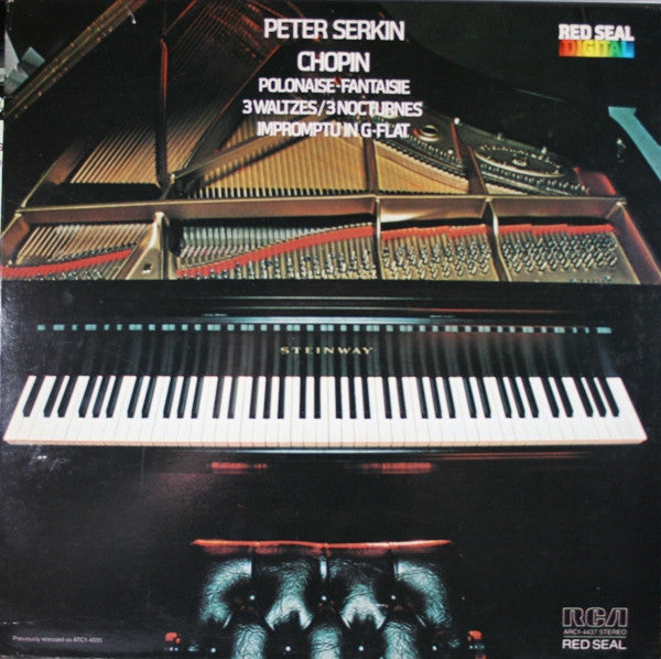 Chopin / Peter Serkin - Polonaise - Fantaisie / 3 Waltzes / 3 Nocturnes LP