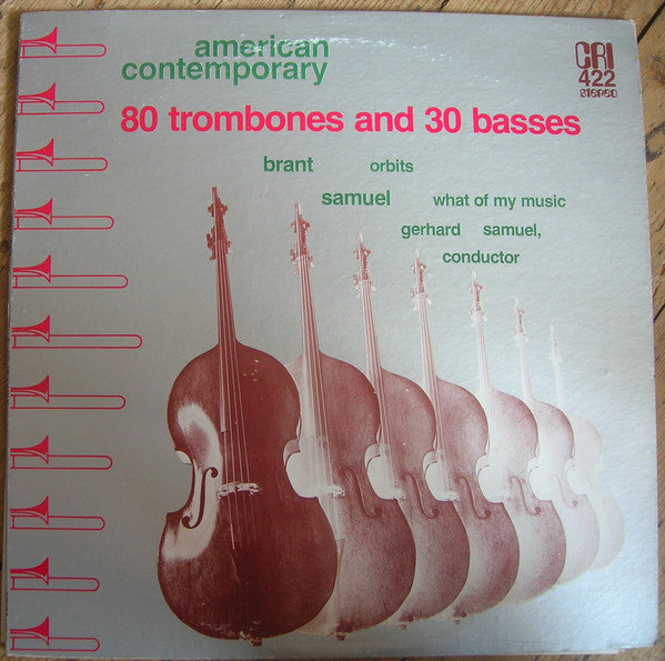 Brant / Samuel – 80 Trombones And 30 Basses LP