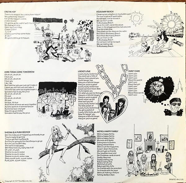 Ramones – Rocket To Russia LP