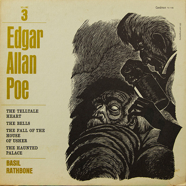 Edgar Allan Poe / Basil Rathbone – Poems & Tales Of Edgar Allen Poe - Volume 3 LP