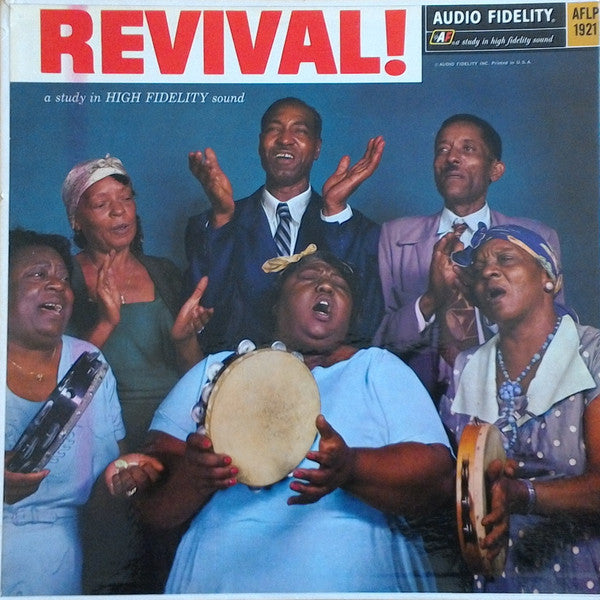 Rev. Gatemouth Moore And His Gospel Singers – Revival! LP