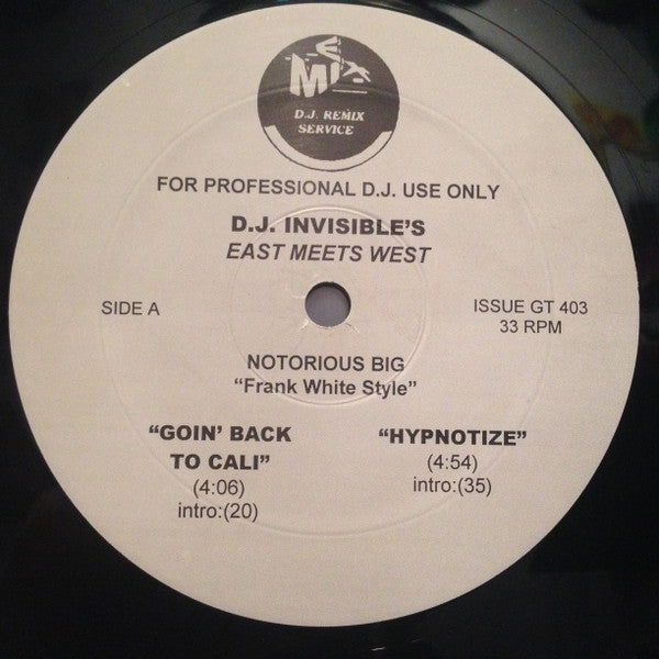 DJ Invisible – East Meets West 12"