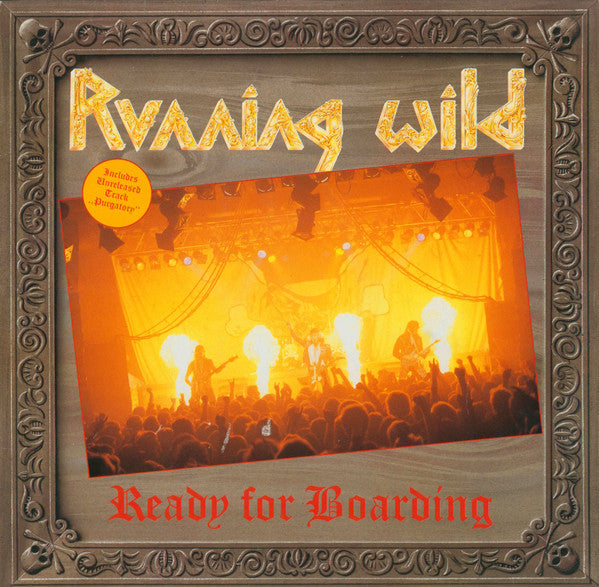 Running Wild – Ready For Boarding (1988 German Press) LP