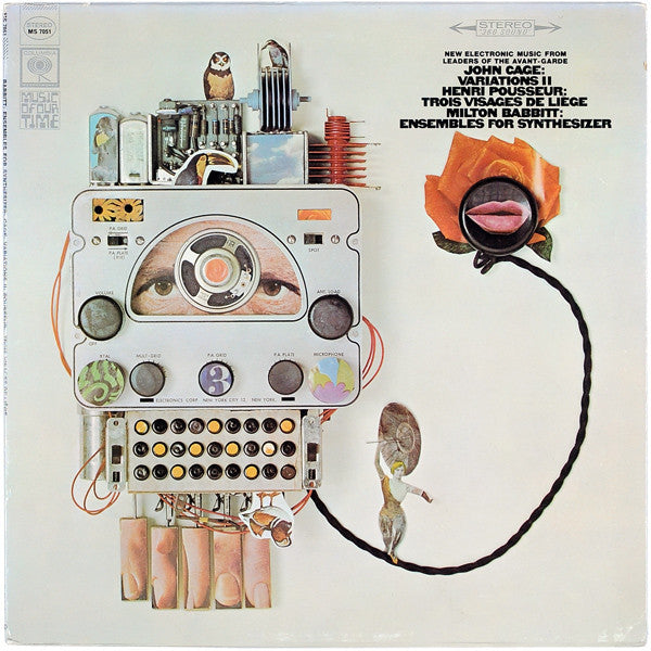 John Cage / Henri Posseur / Milton Babbitt - New Electronic Music From Leaders Of The Avant-Garde LP