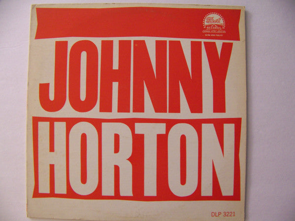 Johnny Horton – More Johnny Horton Specials-America's Most Creative Folk Singer LP