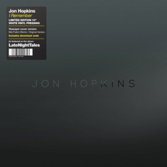 Jon Hopkins – I Remember 10"