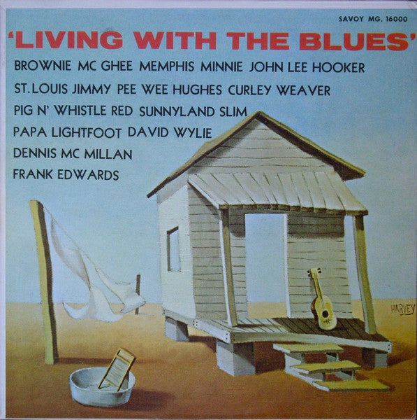 Various Artists – Living With The Blues LP