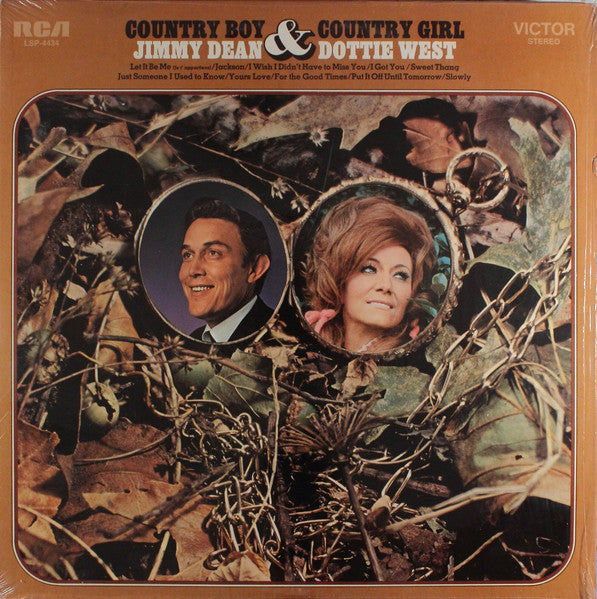 Jimmy Dean / Dottie West – Country Boy & Country Girl LP