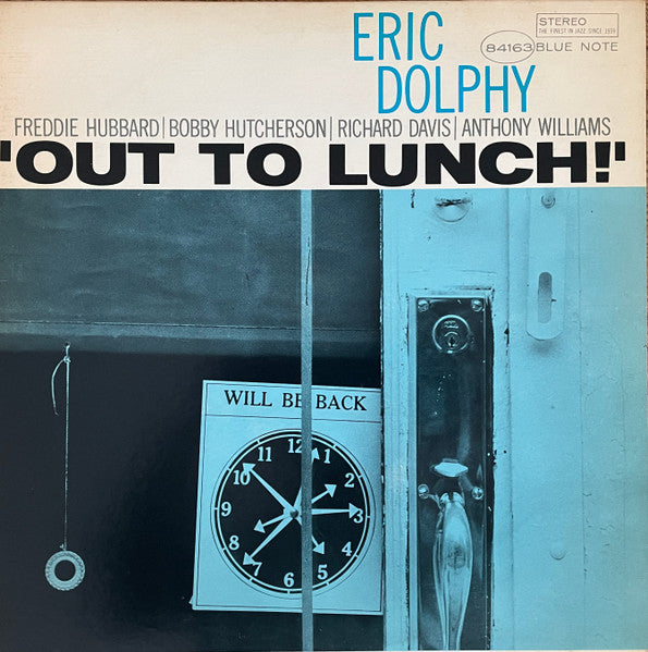 Eric Dolphy – Out To Lunch! (1971 Stereo UA labels) LP