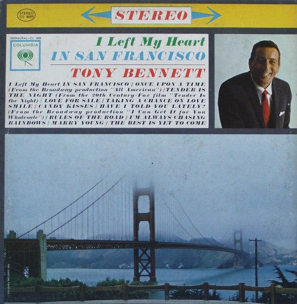 Tony Bennett - I Left My Heart In San Francisco LP