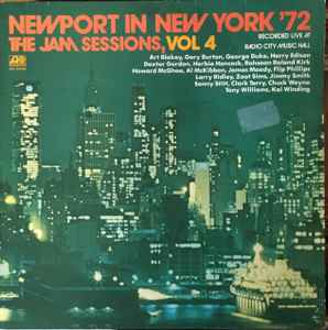 Various Artists – Newport In New York '72 - The Jam Sessions, Vol. 4 LP