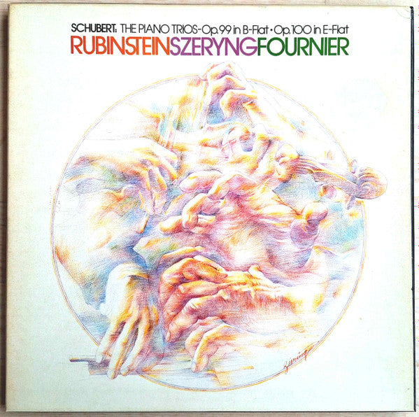 Schubert / Rubinstein, Szeryng, Fournier - The Piano Trios (2LP)