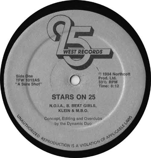 Various Artists - Stars On 25 12"