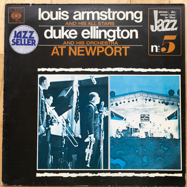 Louis Armstrong And His Allstars, Duke Ellington And His Orchestra – At Newport LP