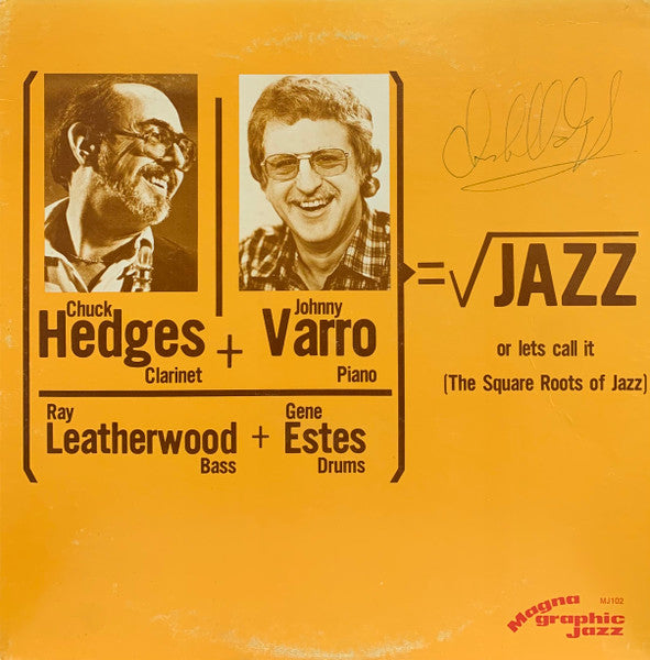 Chuck Hedges, Johnny Varro, Ray Leatherwood, Gene Estes – The Square Roots Of Jazz LP