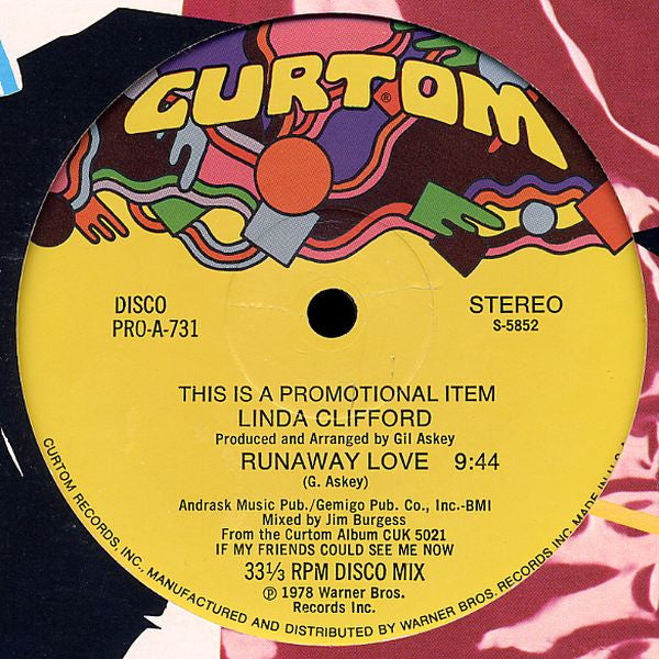 Linda Clifford - Runaway Love 12"