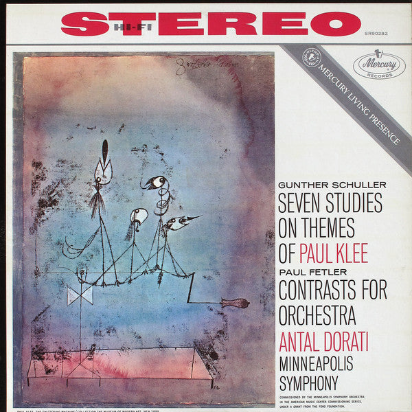 Gunther Schuller, Paul Fetler, et al. - Seven Studies... LP