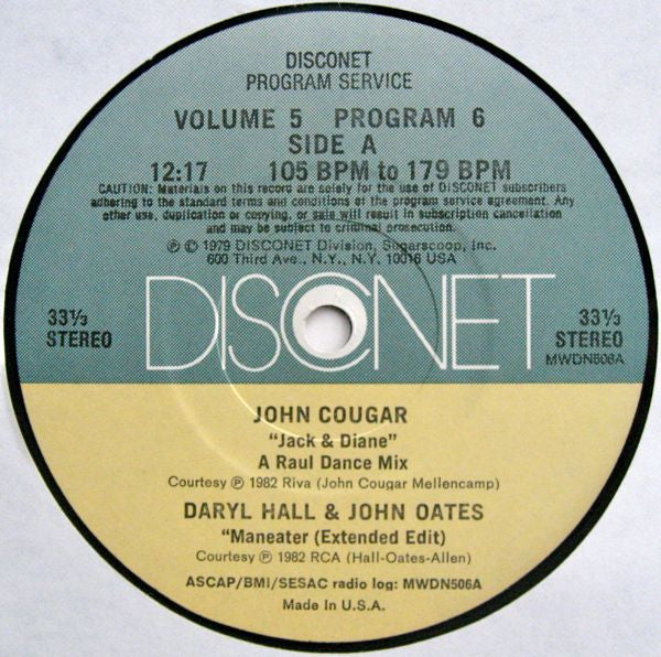 Various – Volume 5 Program 6 LP