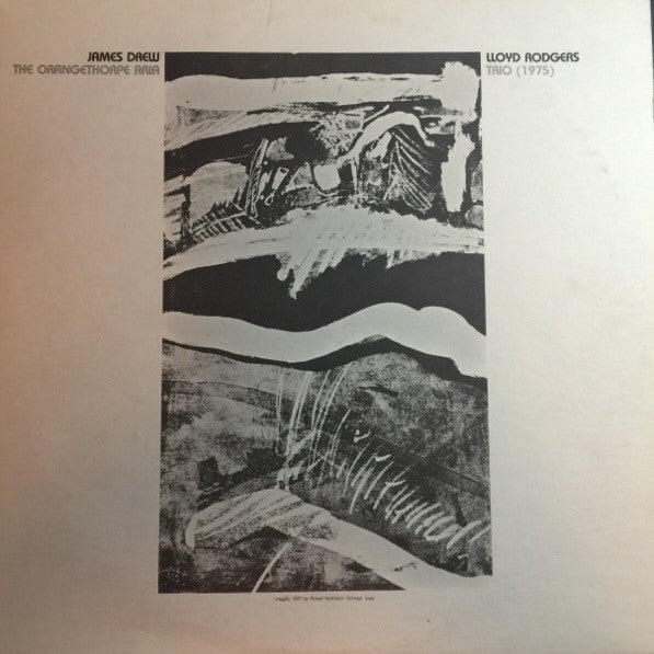 The Mirecourt Trio – The Orangethorpe Aria / Trio LP