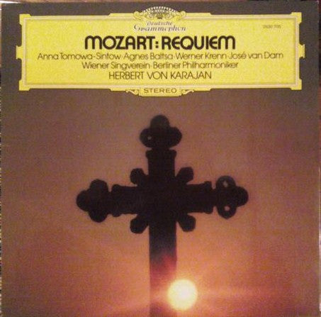 Mozart - Anna Tomowa-Sintow · Agnes Baltsa · Werner Krenn · José van Dam, Wiener Singverein · Berliner Philharmoniker, Herbert von Karajan – Requiem LP