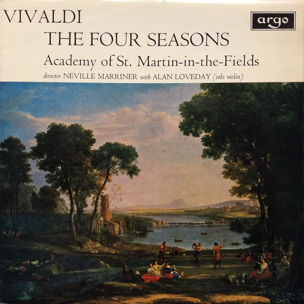 Vivaldi, Academy Of St. Martin-in-the-Fields, Neville Marriner, Alan Loveday – The Four Seasons LP