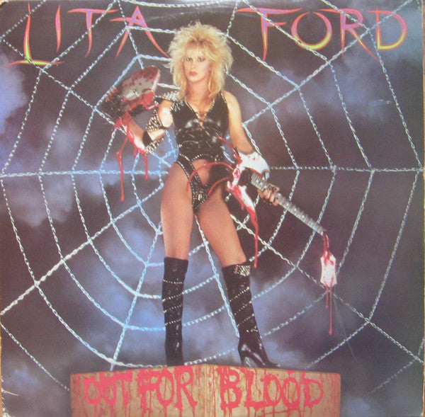 Lita Ford – Out For Blood LP