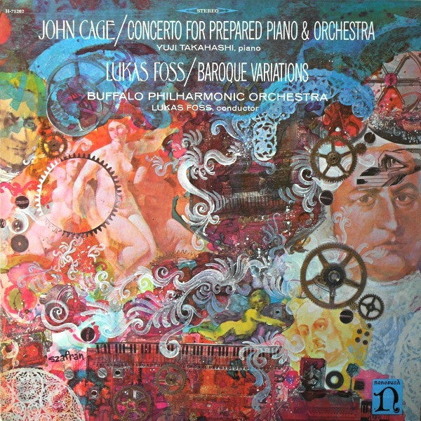 John Cage / Lukas Foss – Concerto For Prepared Piano & Orchestra / Baroque Variations LP