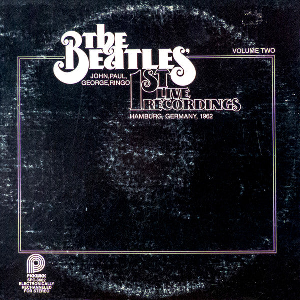 The Beatles - 1st Live Recordings Vol. 2 LP