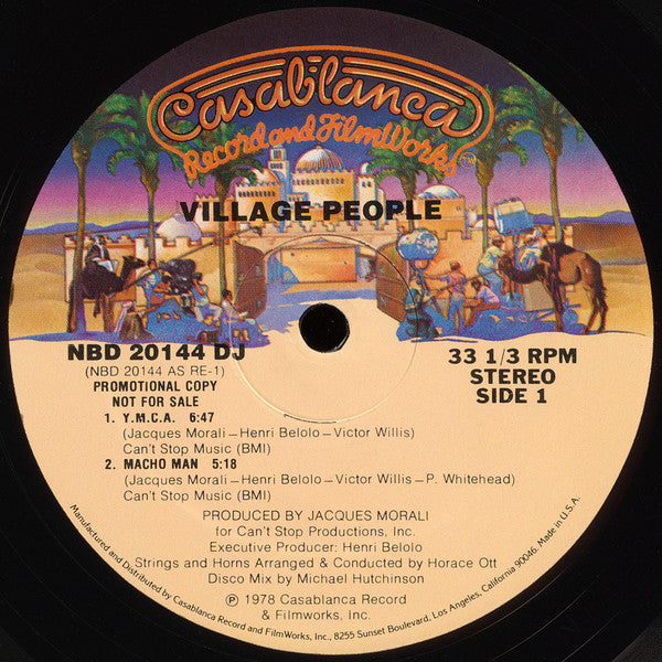 Village People – Y.M.C.A. / Macho Man 12" LP
