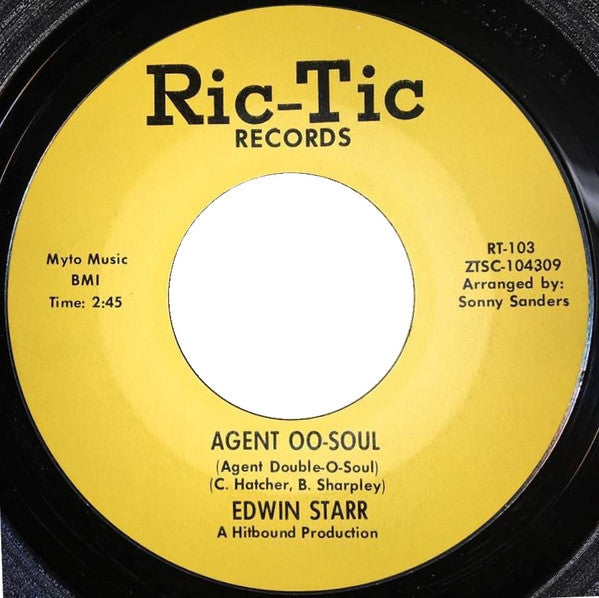 Edwin Starr – Agent 00-Soul 7"